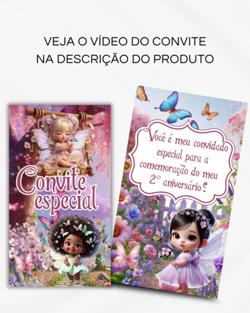Convite Animado de Página - Jardim Encantado (vídeo) - Image 2