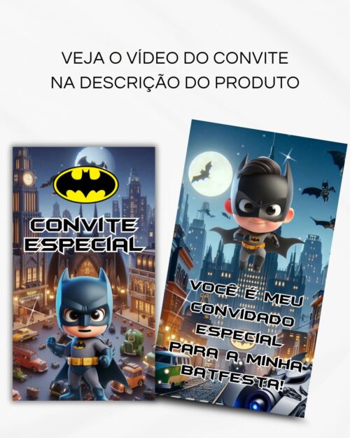 Convite Animado de Página - Batman (vídeo) - Image 2