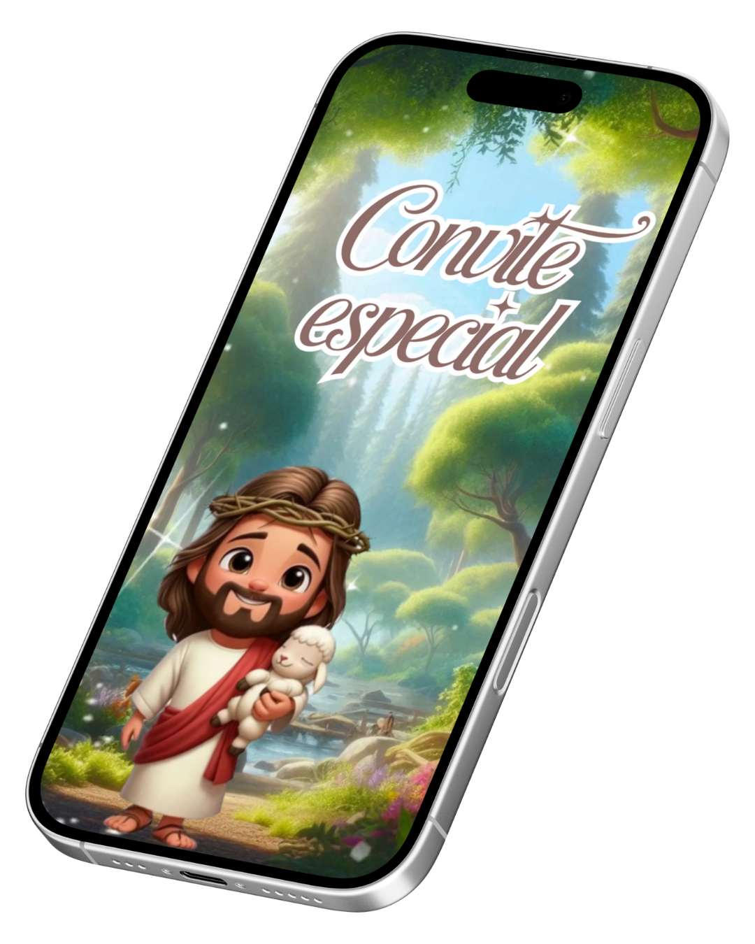 Convite Animado de Página - Jesus Cristo (vídeo)