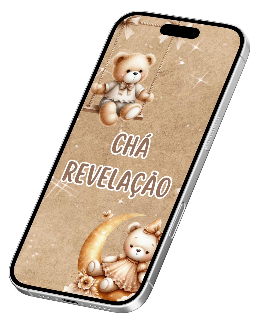 Convite Animado de Página - Chá Revelação (vídeo)
